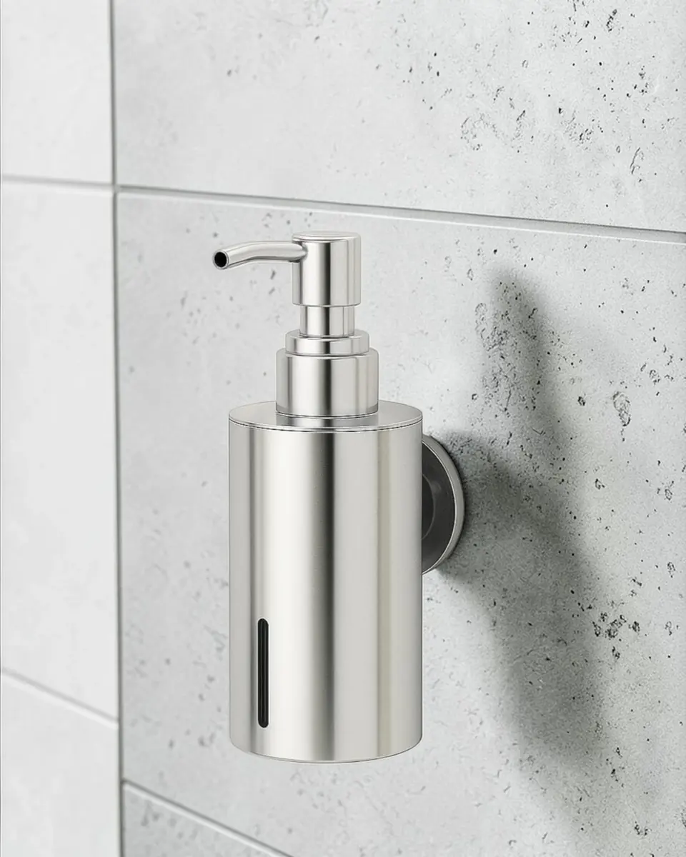 Premium Stainless Steel Wall Mounted Liquid Soap Dispenser – Multi-Purpose (Chrome | Black | Gold | Rose Gold)