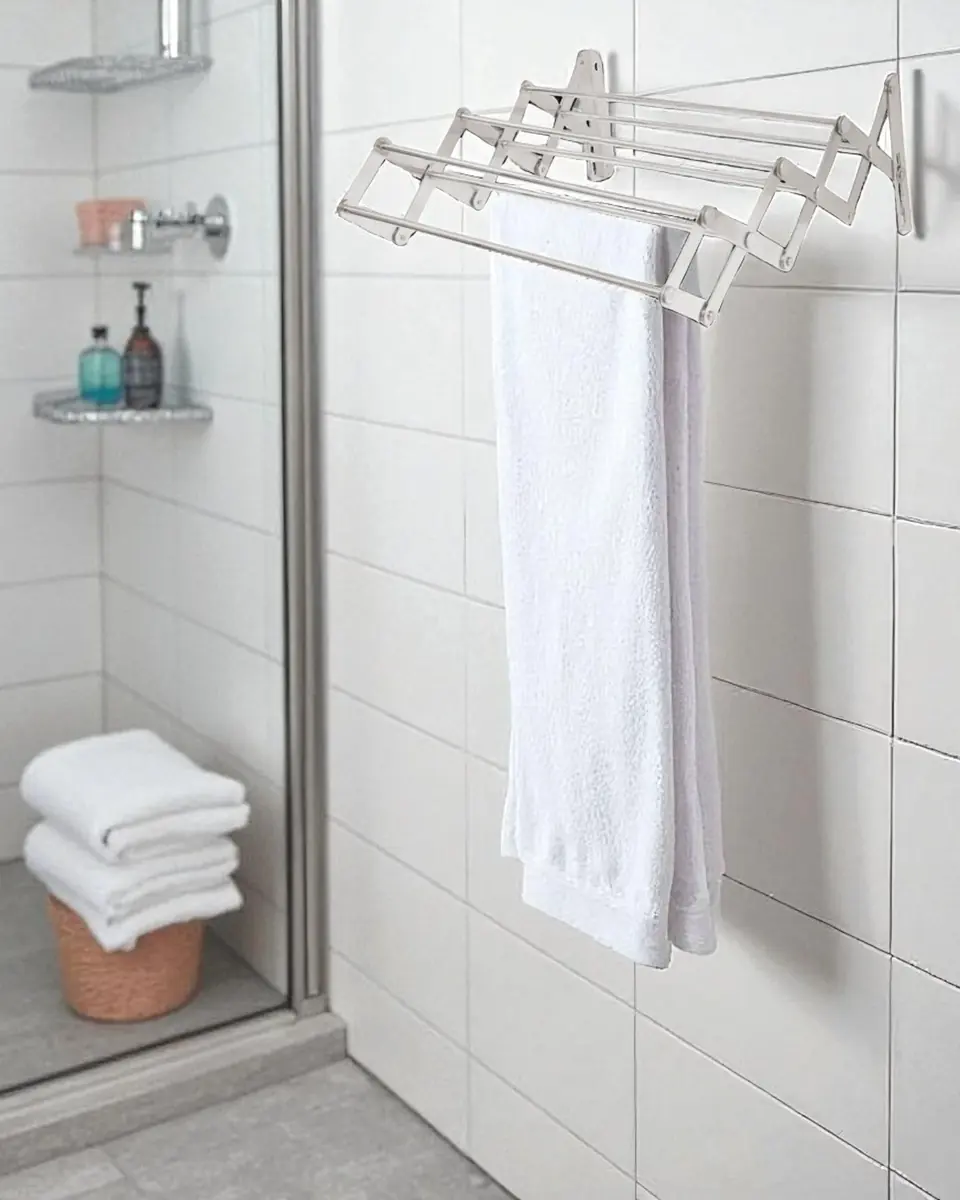 Retractable Metal Clothes Dryer / Rack