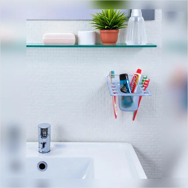 2 in 1 Toothbrush Holder