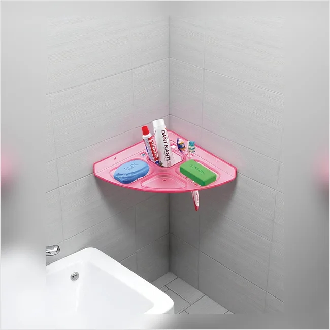5 in 1 Corner Toothbrush Holder and Soap Dish