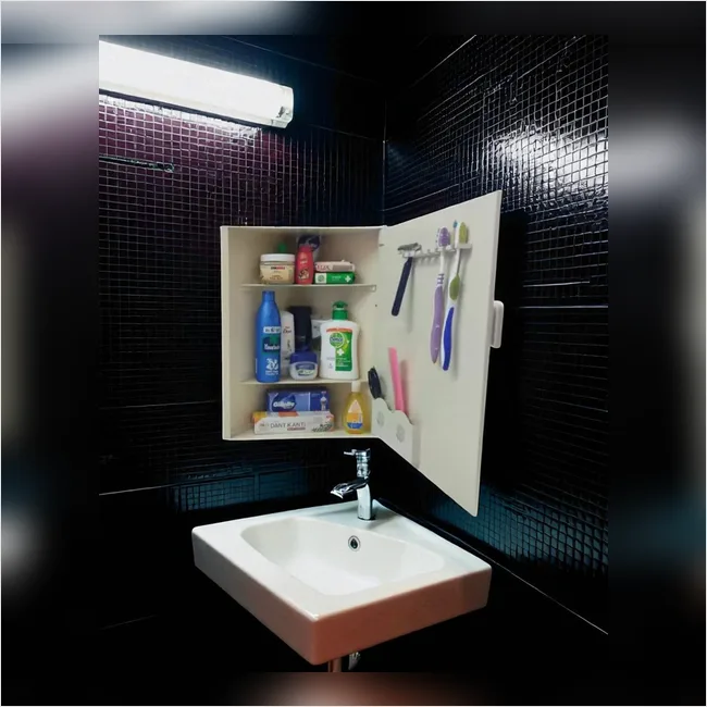 Corner Acrylic Cabinet