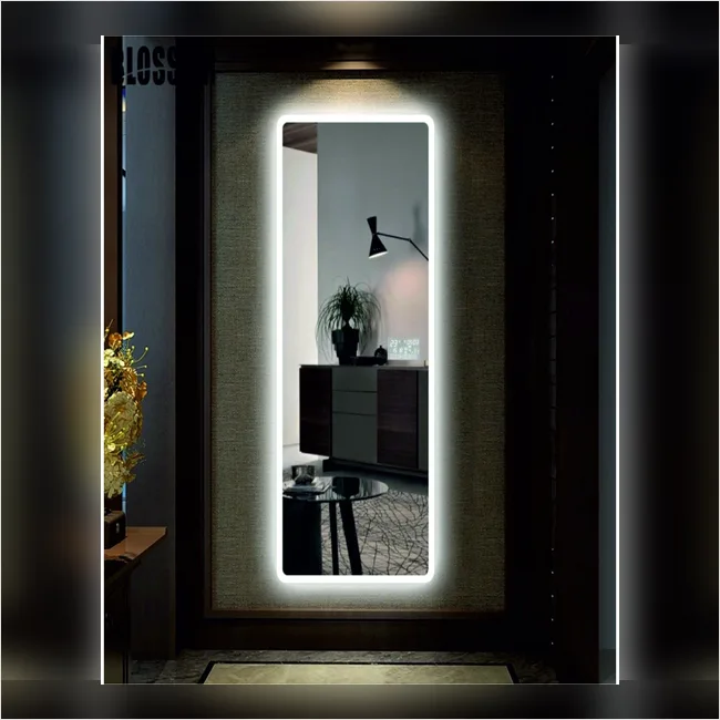 Dressing Mirror 9 - Edge Frosted with LED Light