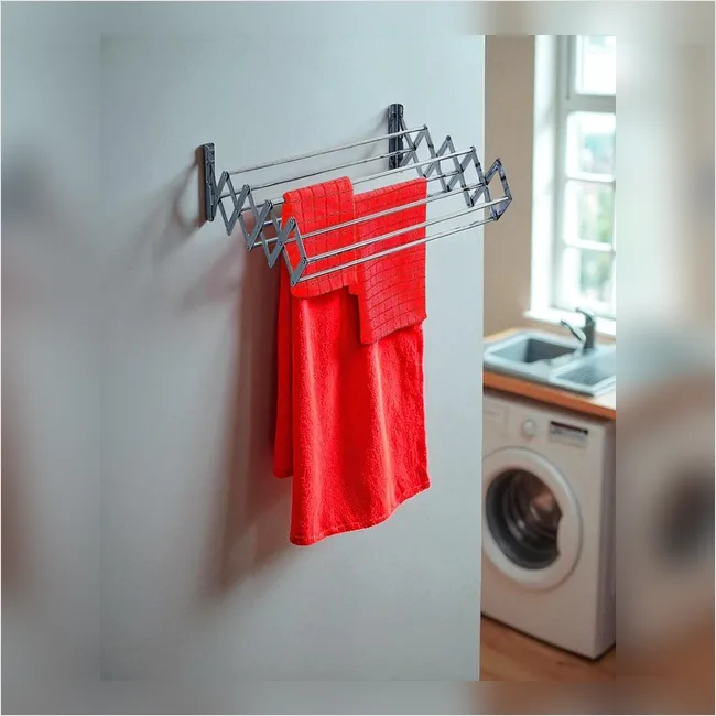 Retractable Metal Clothes Dryer / Rack