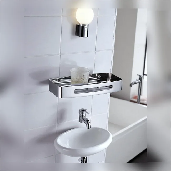 Straight Shelf - Metal with Border
