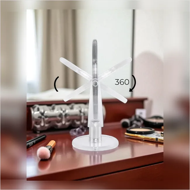 Transparent Plastic Counter Top Mirror